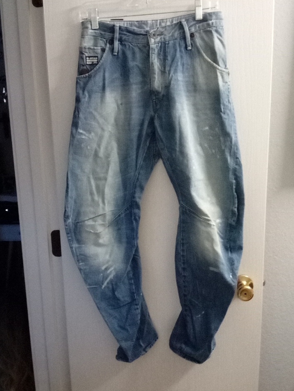 G-Star Relaxed Light Blue Washed Jeans